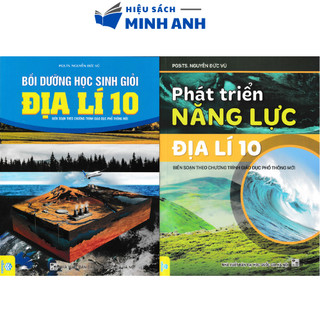 Sách - combo bồi dưỡng học sinh giỏi địa lí 10 + phát triển năng lực địa lí 10