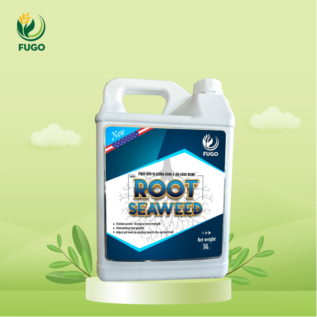 Phân bón vi lượng ROOT SEAWEED can 5 lít