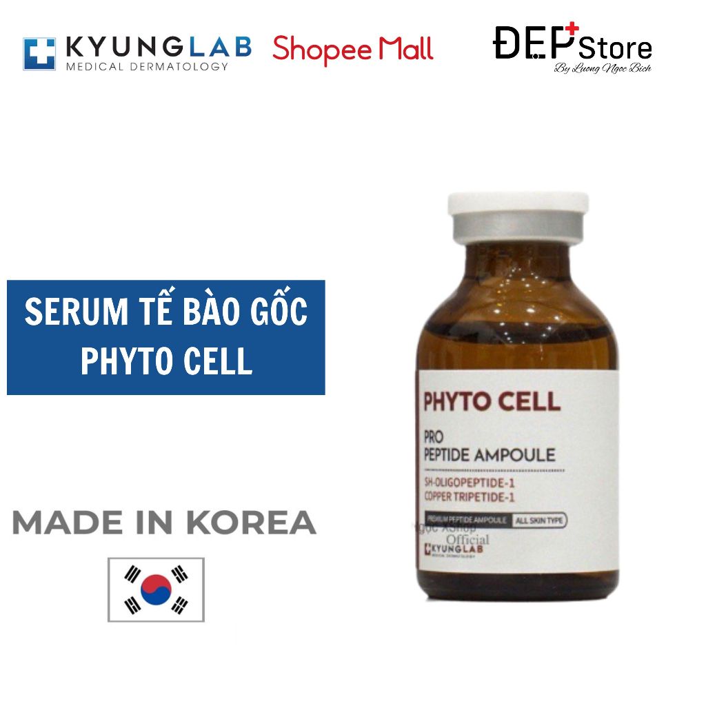 Tế bào gốc KyungLab Phyto Cell Peptide Ampoule 20ml