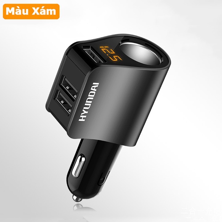 Tẩu Sạc Ô Tô 2 Cổng Usb 2 Cổng Tẩu 12v 3.1A Sử Dụng Đa Năng Cho Ô Tô Xe Hơi HY16 HY-10 | BigBuy360 - bigbuy360.vn