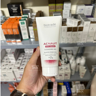 Sữa rửa mặt dạng gel dành cho da mụn biotrade acnaut oxy wash cleansing gel 200ml