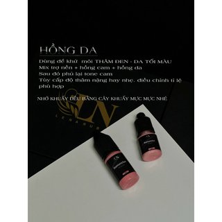 Lê na ruby ] son môi hồng da màu xử lý khử thâm môi