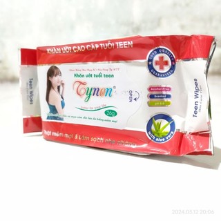 Khăn ướt bỏ túi tuổi teen Tynon