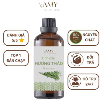Tinh dầu hương thảo thơm phòng 100ml nguyên chất thiên nhiên làm nến thơm đuổi muỗi ngủ ngon
