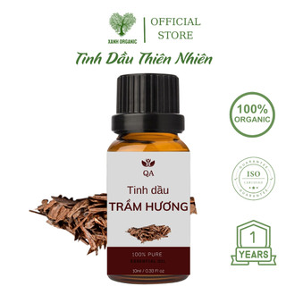Tinh dầu trầm hương nguyên chất thiên nhiên xông thơm phòng cho máy phun sương 10ml