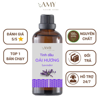 Tinh dầu máy xông oải hương nguyên chất thiên nhiên 100ml thơm phòng làm nến thơm khử mùi