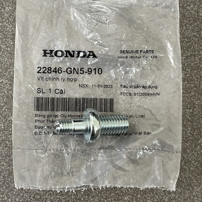 ốc chỉnh nồi wave nhỏ zx100 wave bụng 100 rs 100 future 1 chính hãng 22846GN5910