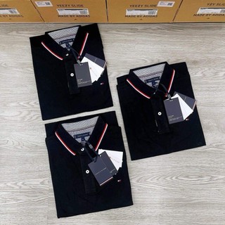 [ CHÍNH HÃNG ] ÁO POLO TOMMY HILFIGER BASIC TRẮNG / ĐEN - POLO TOMMY UNISEX