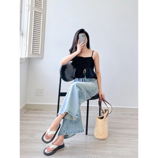 Quần Jeans Ống Suông Basic Đi Làm Đi Học Mụp Store