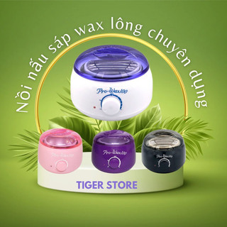 Nồi nấu sáp wax lông máy nấu sáp wax lông PRO100, PRO200, Nồi chống dính tặng kèm que gỗ
