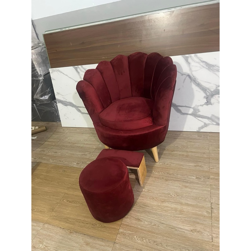 Bộ ghế Nail đơn con sò-Đủ màu sắc