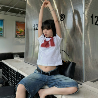 Áo Ringer Baby Tee ISME “21 FOREVER HALFTONE”