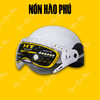 [TẶNG KÍNH CHỐNG BỤI] Mũ bảo hiểm VESPA DA có kính gập lên gập xuống cho nam nữ che bụi CHÍNH HÃNG | NÓN CAO CẤP