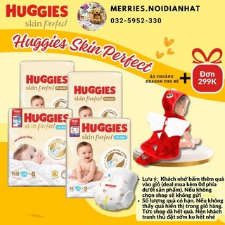  TÃ DÁN QUẦN HUGGIES SKIN PERFECT NB76 S82 M79 M76 L66 XL58 XXL54