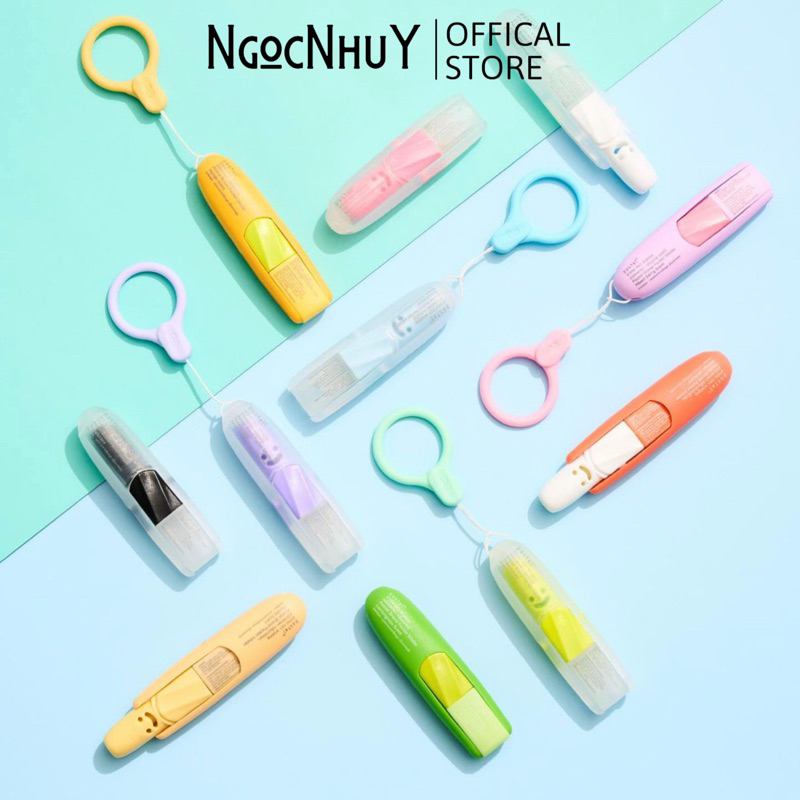 Ống Hít Mũi Pastel Pocket Inhaler Hương Bạc Hà & Trái Cây Thái Lan Nhiều Phiên Bản - Hàng Chính Hãng