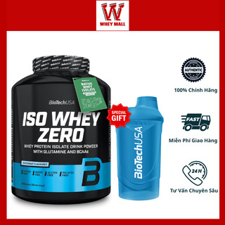 Biotech iso whey zero 5lbs - chính hãng 100% | sữa whey dinh dương tăng cơ phục hồi cơ bắp