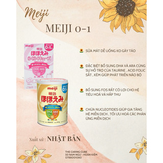🍼Sữa Meiji dạng lon 800g