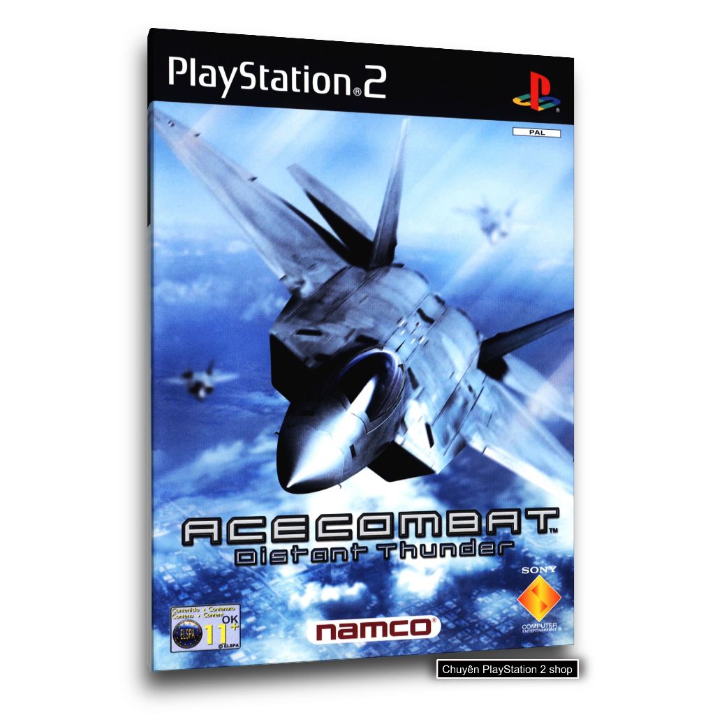 Đĩa game PS2, Ace Combat: Distant Thunder (máy bay) cho máy game PS2
