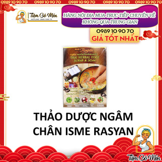 01 gói thảo dược ngâm chân isme rasyan thái lan 20gr