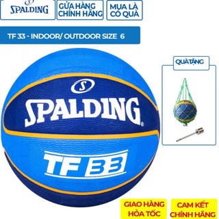 |Chính hãng| Quả bóng rổ Spalding NBA 3X size 6- 73932— Tặng kèm kim và túi lưới đựng bóng