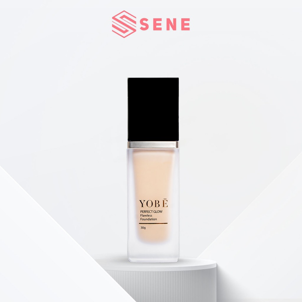 Kem nền Yobe Perfect Glow Flawless Foundation - bí quyết cho lớp nền căng bóng, mịn màng, tự nhiên (Chính hãng Hàn Quốc)