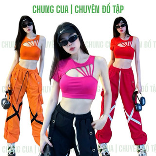 Áo bra lệch vai tập aerobic, zumba, dân vũ
