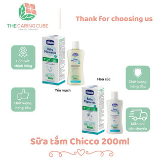 Sữa tắm gội Chicco-Baby Moments 200ml