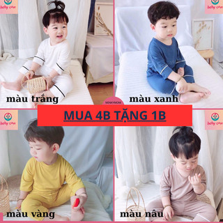 [Hàng loại 1] Bộ dài tay cho bé ❤️COMIMO BABY❤️ Bộ dài tay thun lạnh Minky Mom cho bé 5-18kg, đồ bộ tay dài cho bé trai