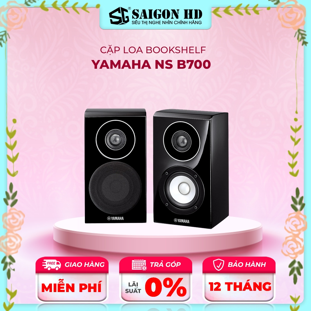 Cặp loa Bookshelf Yamaha NS B700 - Hàng Chính Hãng, Bảo Hành 12 Tháng