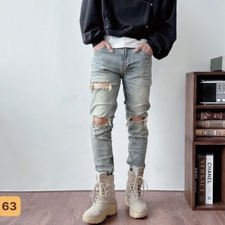 Quần Jean Nam Chất Co Giãn, Không Bai Màu, Dáng Ôm Body, Hit Hót (ảnh kèm video)Thời Trang Phong Cách tp_shop_ 87 ms1014