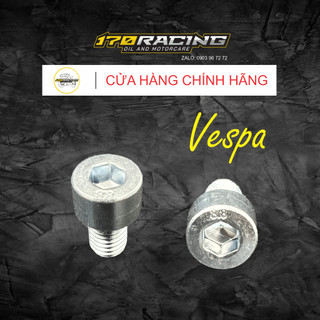 Ốc xả dầu láp, Ốc châm dầu láp, nhớt láp xe Vespa - 8 li dài 12 mm - Hàng chính hãng