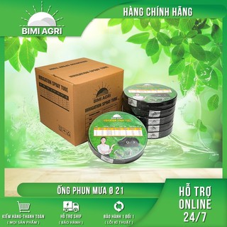 Ống tưới phun mưa phi 21 - đục 3 lỗ chéo - 100m/cuộn