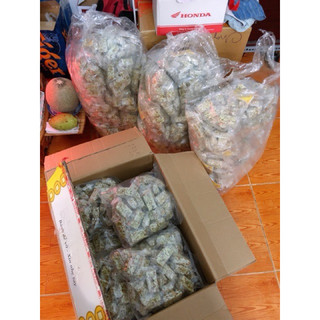 Combo 2 Bịch 500g Cốm nếp (sầu riêng )và cốm nếp dứa Lâm An 1