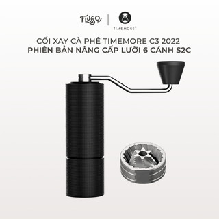 Cối xay cà phê timemore c3 | phiên bản nâng cấp lưỡi 6 cánh s2c