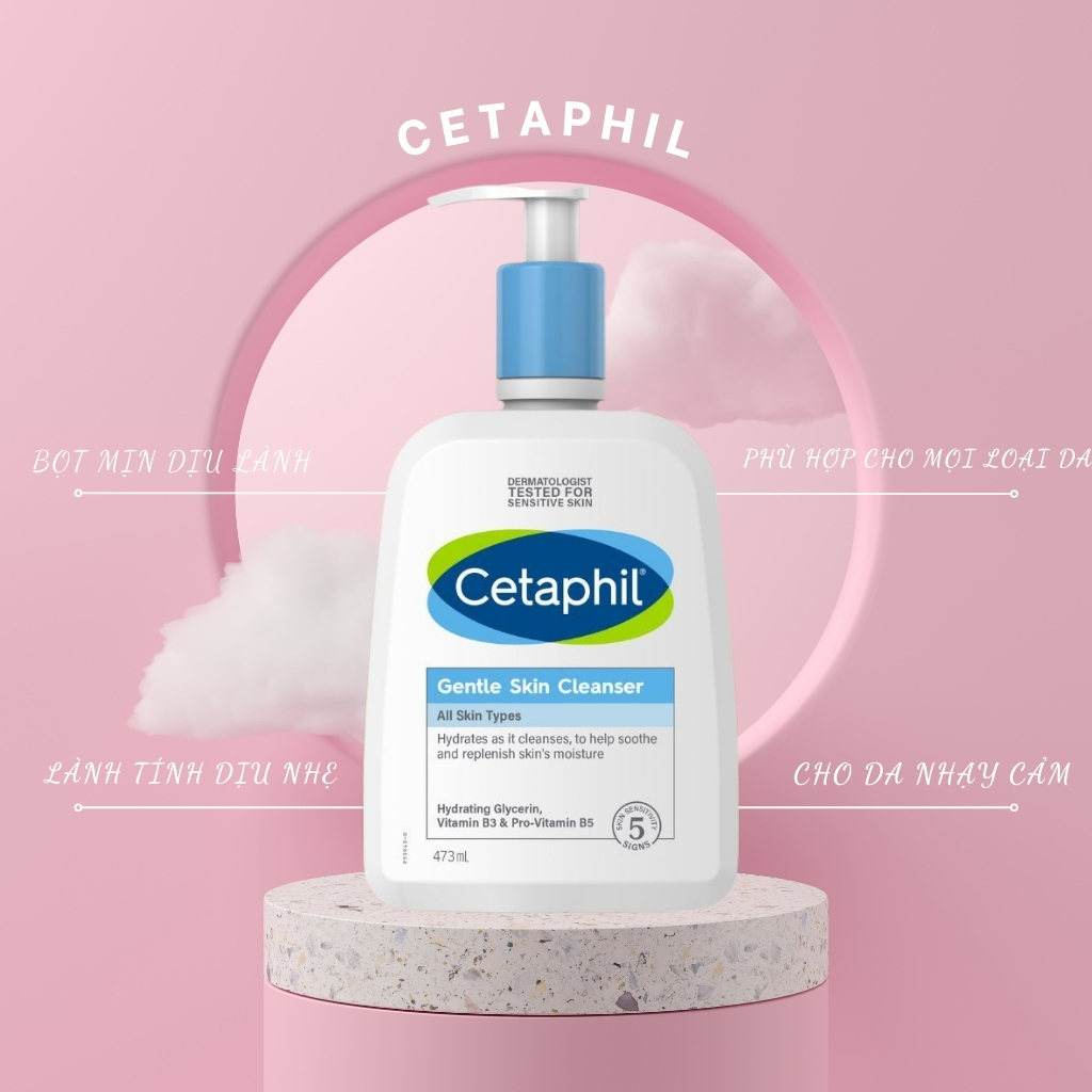 Sữa Rửa Mặt Cetaphil Gentle Skin Cleanser 473ml
