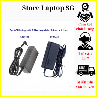 Sạc Laptop Acer Chân To Chân Nhỏ Acer Switch Aspire Travelmate E5 E15 V5 V7 V3 R3 R7 S3 E1 M5 Mới 100%