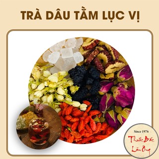 Set trà dâu lục vị mix - Thuốc bắc lãn ông