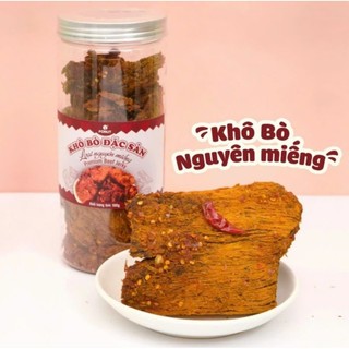 Khô Bò nguyên miến MONUTS hộp 500gr