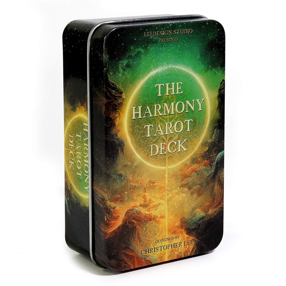 Bộ Bài The Harmony Tarot Deck Hộp Sắt