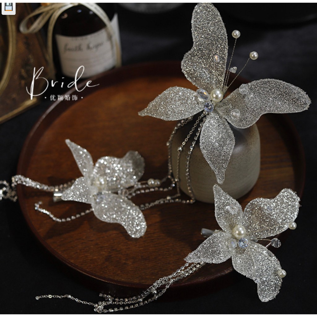 Set 3 cài bướm HC1027 xinh