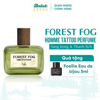 Nước hoa nam Foellie HOMME TATTOO PERFUME FOREST FOG Hàn Quốc, hương rừng sớm mai 45ml