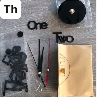 ĐỒNG HỒ DECOR DÁN TƯỜNG 3D