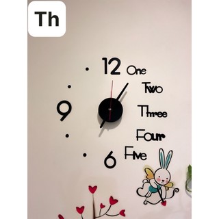 ĐỒNG HỒ DECOR DÁN TƯỜNG 3D