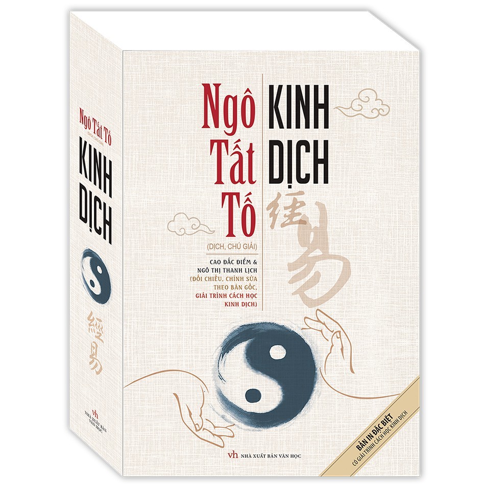 Sách - Kinh dịch 285k trắng ( bìa cứng)