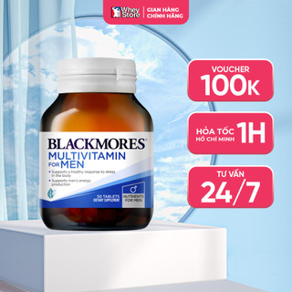 Viên Uống Hỗ Trợ Sức Khỏe Nam Giới Blackmores Multivitamin For Men Chính Hãng