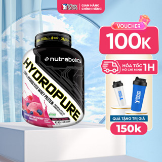 Whey Protein Hydropure, sữa tăng cơ giảm mỡ Nutrabolics Hydropure 4.5lbs (2.04kg) whey store chính hãng