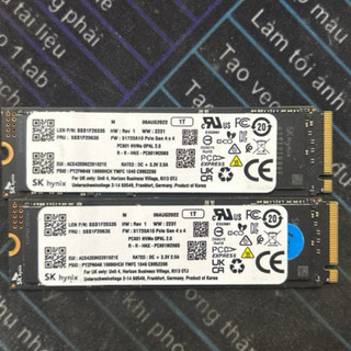  Ssd Nvme 1T Pc711 Gen3x4 mã 2280 sức khoẻ tren 100% 