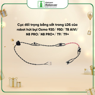 Cục đối trọng bằng sắt trong LDS của robot hút bụi Model Ozmo 920, 950, T8AIVI,N8 PRO, N8 PRO+, T9, T9+_Linh kiện CH