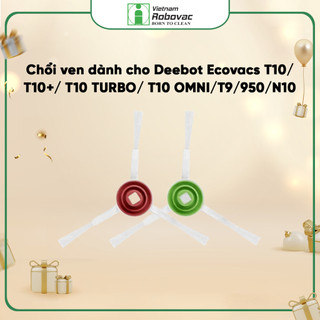 Chổi cạnh hai bên dành cho Deebot Ecovacs T10/ T10+/ T10 TURBO/ T10 OMNI_Hàng chính hãng