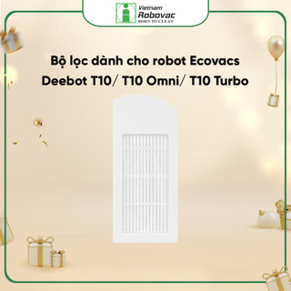 Bộ lọc dành cho robot Ecovacs Deebot T10//T10 OMNI/ T10 TURBO - Hàng chính hãng